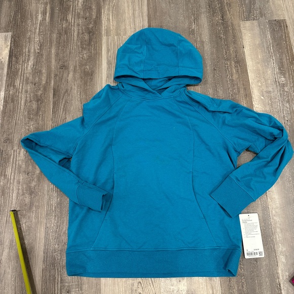 NEW with tags Lululemon Scuba Pullover Heathered Blue Lagoon - Picture 6 of 12